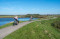 Cycling along the old sea dyke Waal en Burgerdijk