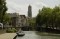 Dom Tower seen from the Oudegracht in Utrecht