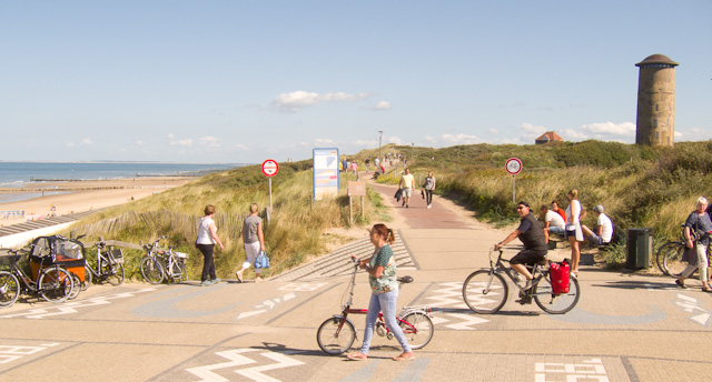 Seaside town of Domburg. Photo © Holland-Cycling.com